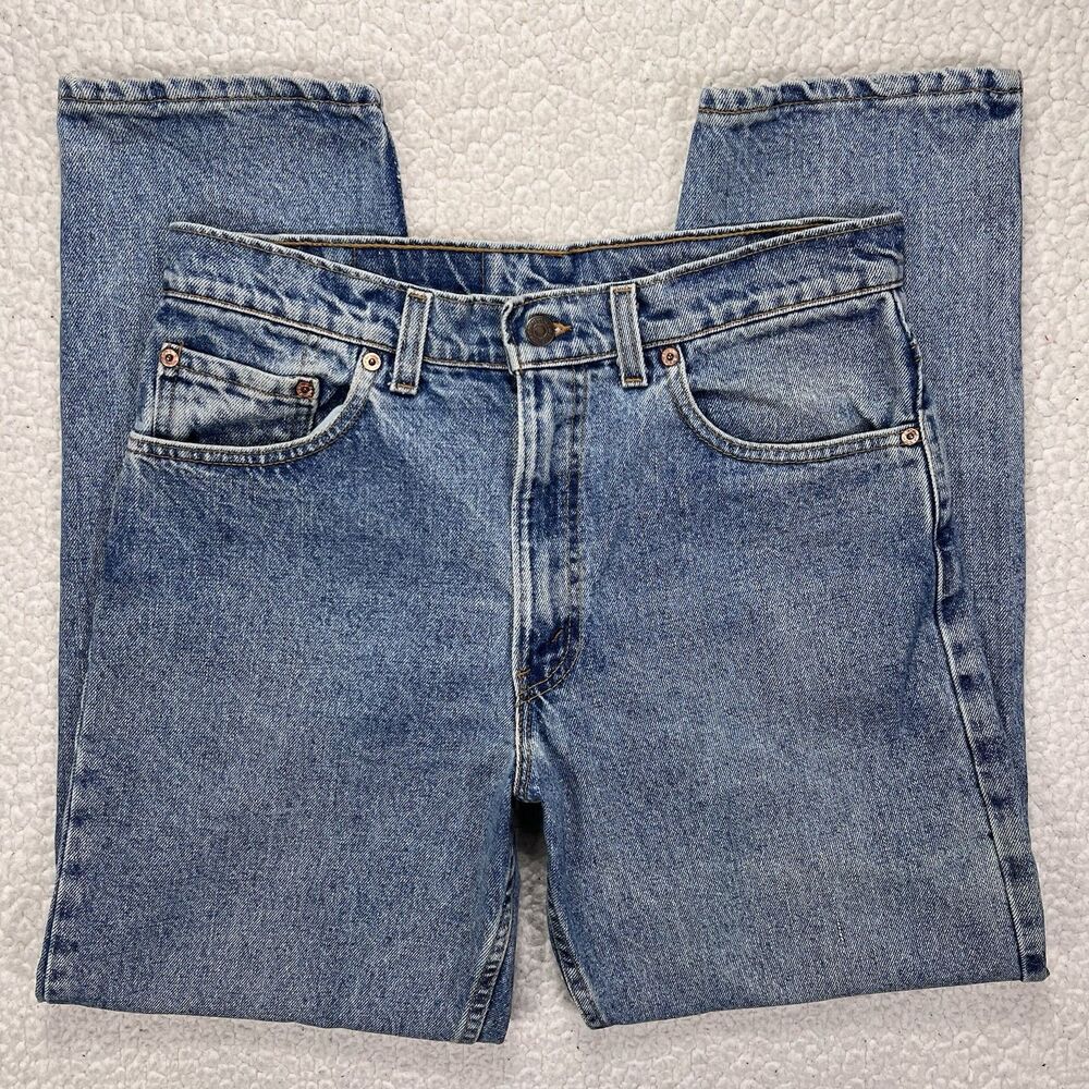 VTG Levi's 550 Jeans Men's 33x30 (Actual 30x29.5) USA 90s Grunge Streetwear